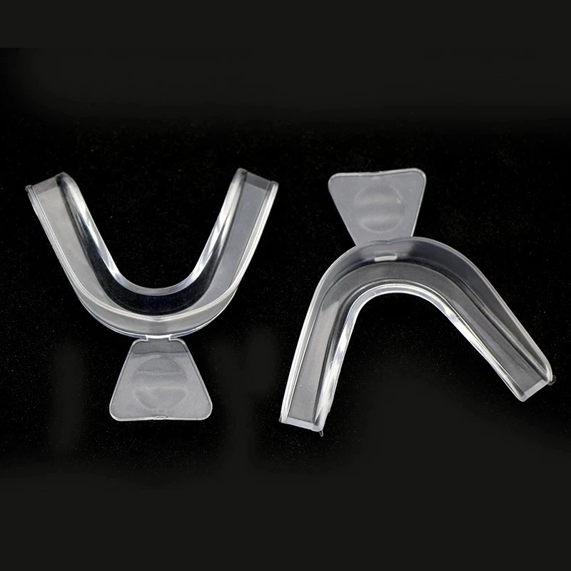 

100pcs/lot Teeth Whitening Thermoforming Mouth Tray For Teeth Whitening Dental Equipment System Oral Gel Kit Drop Shipping