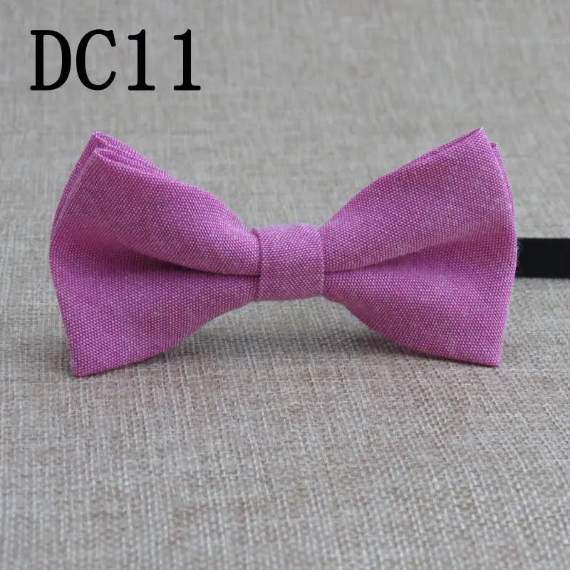 Solid Color Children's Bow Tie, Korean Style Fashionable and Casual, Multiple Colors Available for Boys, Girls and Babies