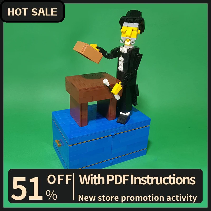 Kit de Construction Magicien Élégant -51% Offre Limitée