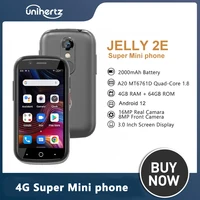 Unihertz Jelly 2E 4+64GB Mini Smartphone Unlocked Global Version 4G Android 12 and HD Voice Supported 4+64GB Phone With SD Card 1