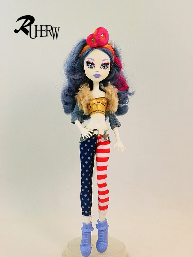 Doll Dress Monster High doll Soft Casual Wear Handmade Clothes Outfit Doll Clothing Set Girl Playing House Toys barbie doll clothes,doll clothes,doll clothes accessories,doll accessories