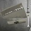 Pegboard Tool Organizer Space-saving Tool Organizer Tool Storage Bag with 16 Pockets Waterproof Wrench Roll for Capacity 2