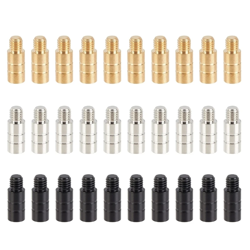 

10 Pcs Pures Coppers 2BA Thread Weights Professional 2g Weights