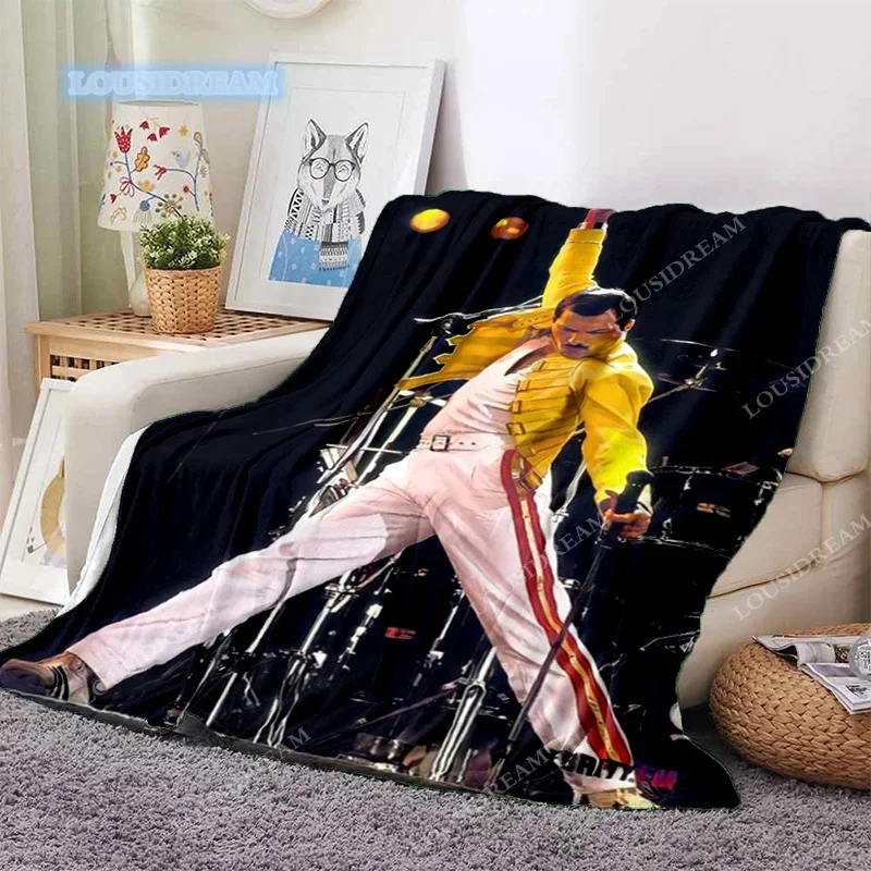 

Band Blanket Soft Singer Thin Blanket Gift Sofa Sheet Car Lunch Camping Throw Blanket Blankets for Beds