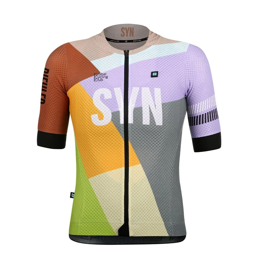 SYN All Style Women's Short Sleeve Cycling Jersey Breathable and Quick Dry Cycling Shirt