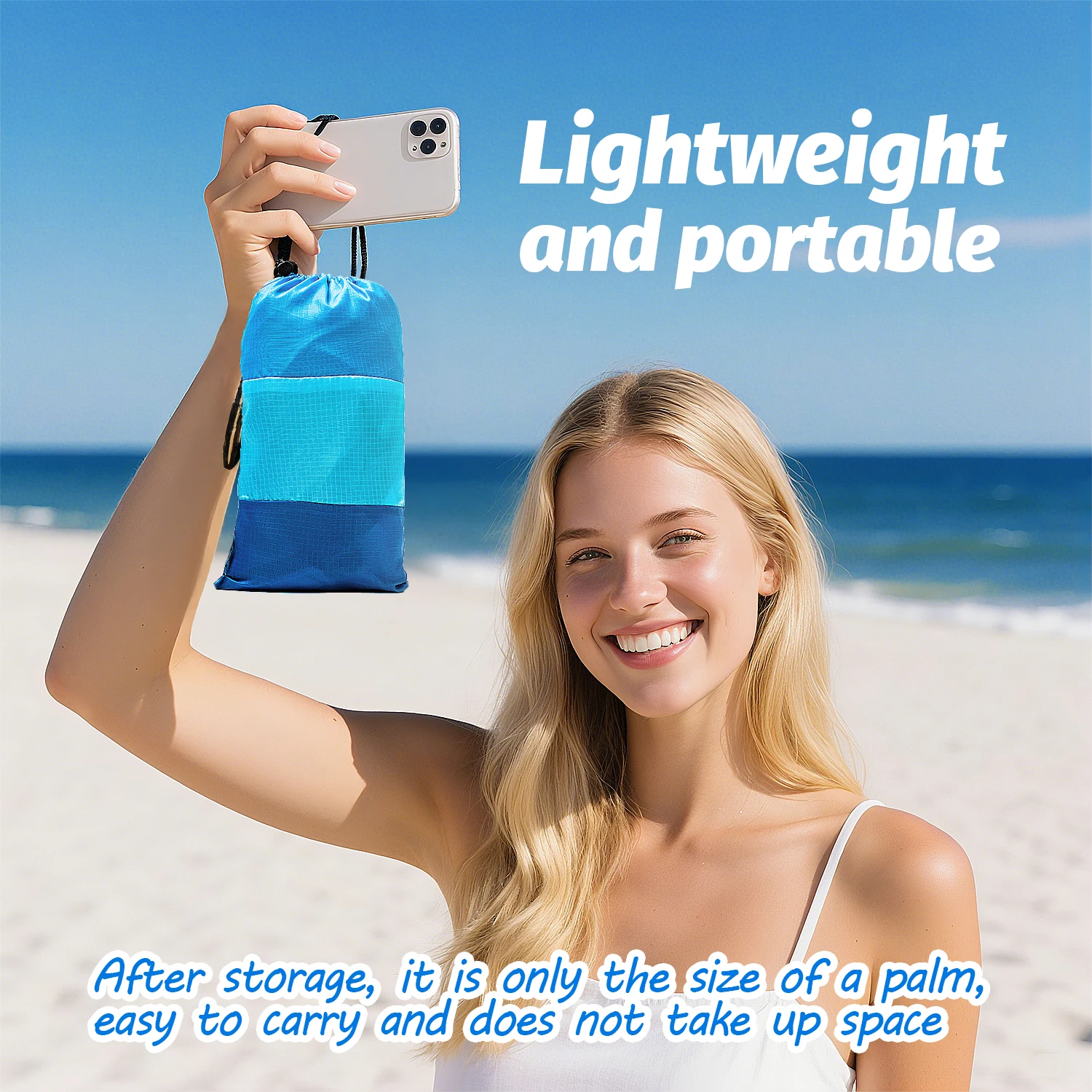 Oversized Sand Free Beach Blanket 3