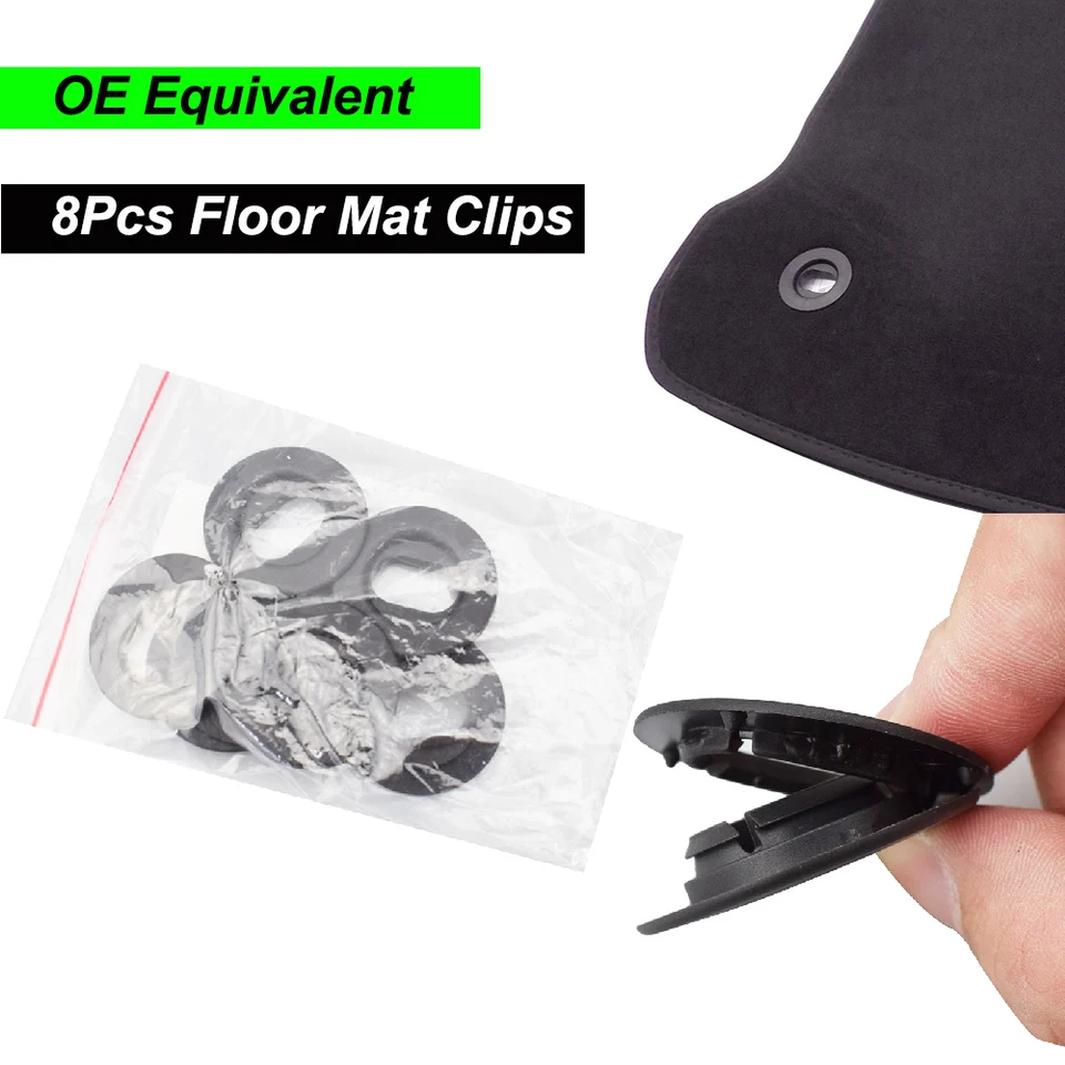 4X Carpet Clips Floor Mat Fixing Grip Clip Turn Twist Lock Screw Oval Hole For Vw Skoda Seat Buckle Mounting Point Clamp &ndash; Buy The Best Products In The Online Store