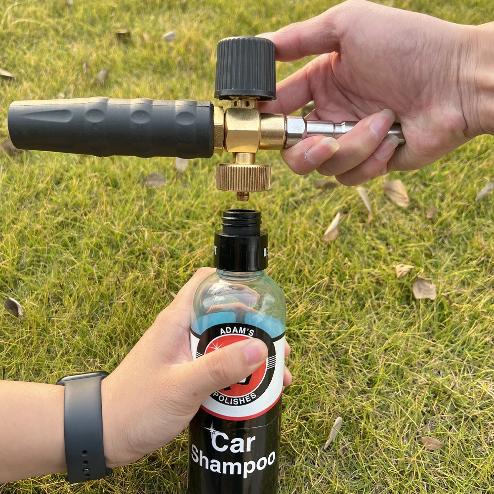 High pressure washer foam pot car wash liquid bottle direct connector multi-color outdoor car wash accessories 6