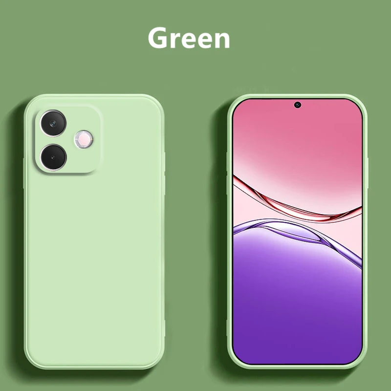 Colorful Drop-Resistant Soft Silicone Phone Case