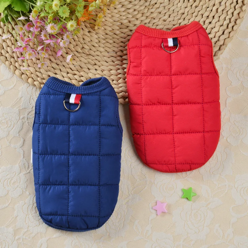 Pet Jacket XS-XXL Dog Clothes Winter Warm Windproof For Small Medium Dogs French Bulldog Chihuahua Yorkie Costumes