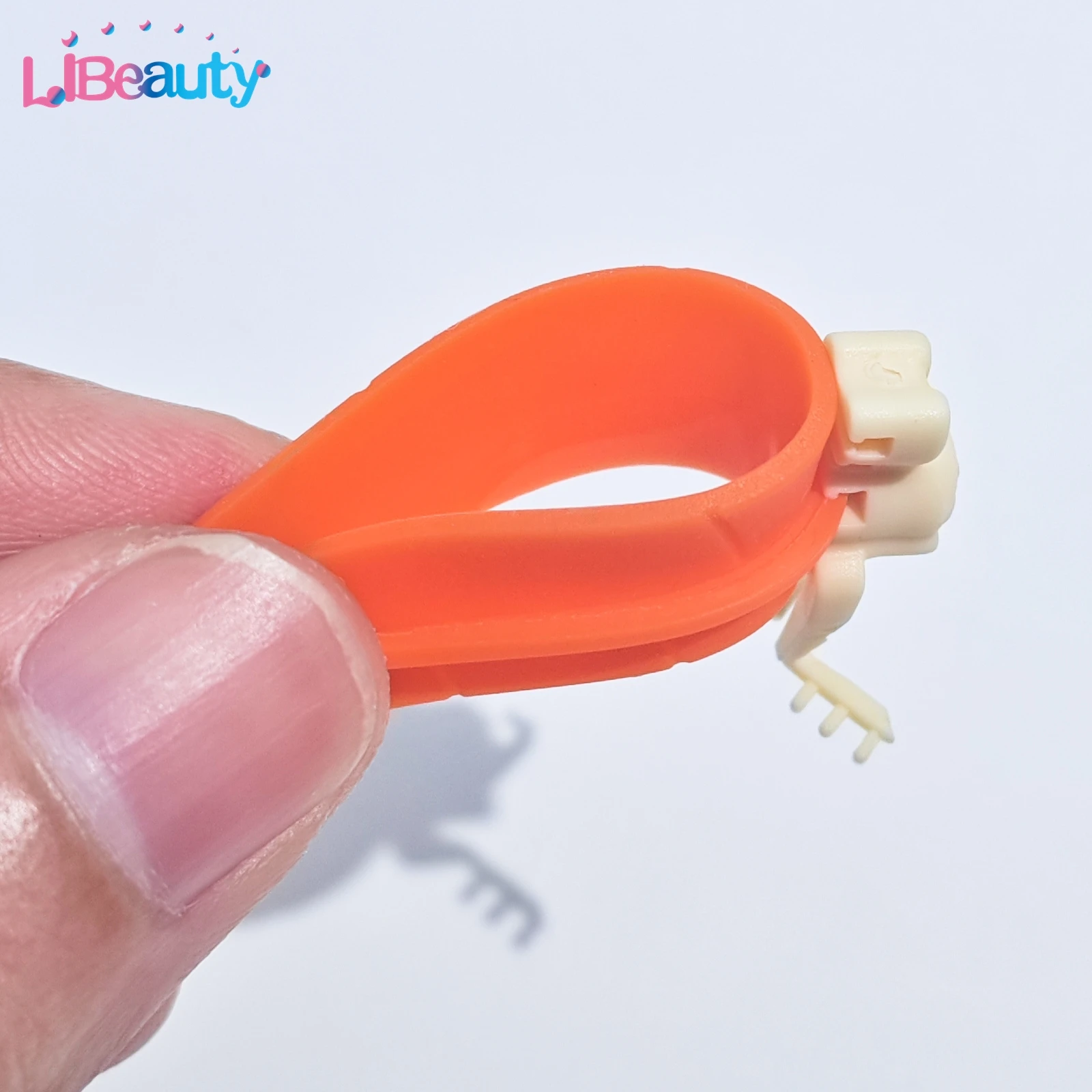 Libeauty 재사용 가능한 실리콘 패드 속눈썹 이식 속눈썹 분리기 초보자를위한 속눈썹 연장 전문 메이크업 도구