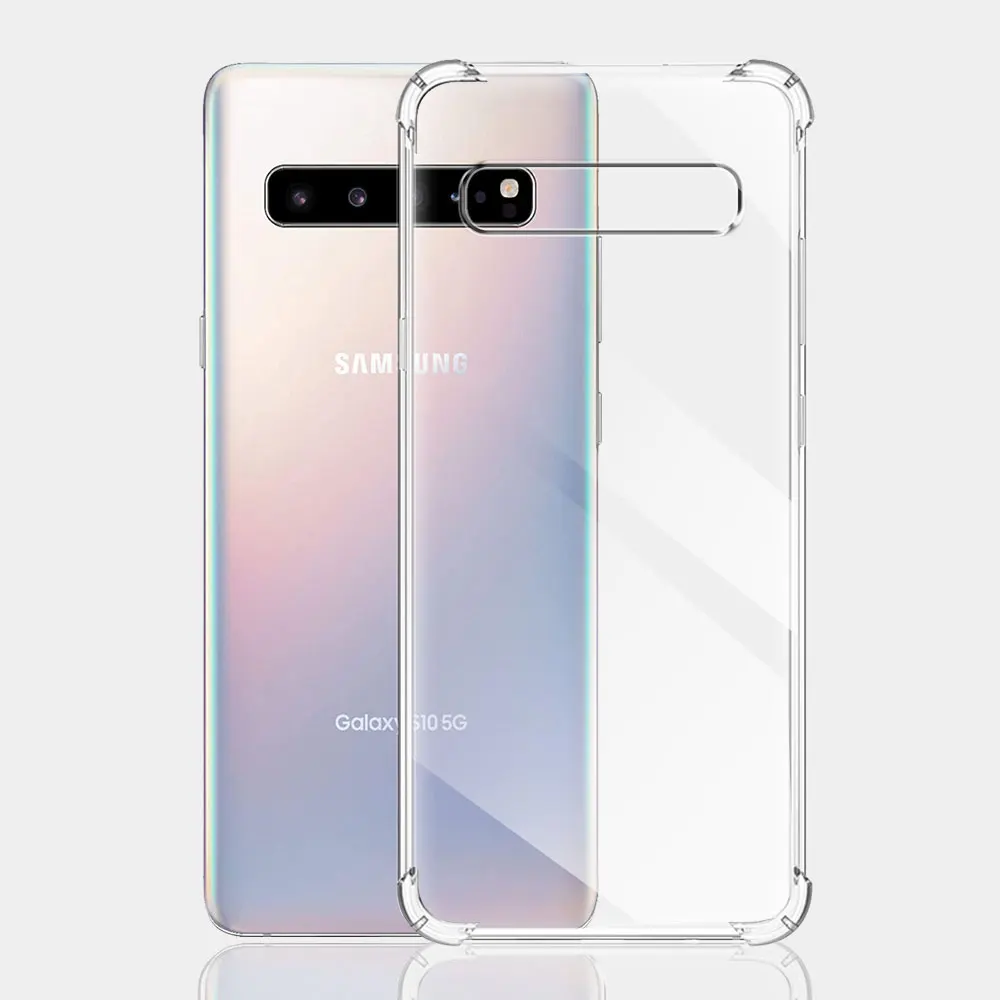 Shockproof Clear TPU Soft Silicone Transparent Airbag Phone Case Cover