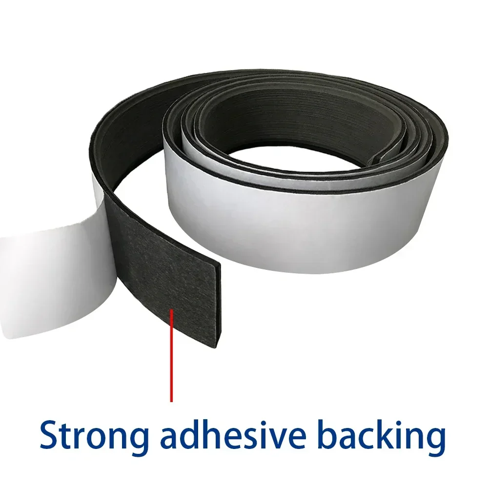 2400*55mm Non-slip Pads Felt Strips Self Adhesive Tape EVA Foam Rolls Anti Slide Stairs Hardwood Floors Protect Fill Vacancies