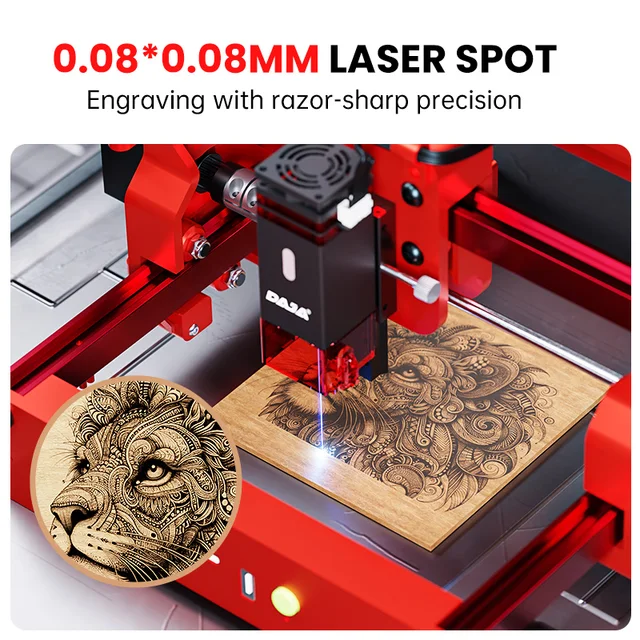DAJA レーザー彫刻機 DAJA A7 レーザー彫刻機 10 ワットミニポータブル Bluetooth CNC