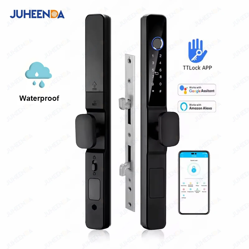 Waterproof TTLOCK App Remote Access Fin Printing Digital Key Box Wandmonta Security Storage Lockbox Anti Theft Box Apartment Real Estate Agents Spare( KB2