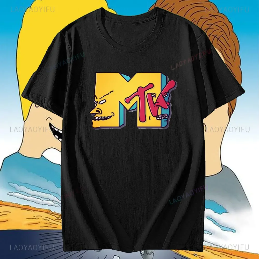 Beavis Butthead Vintage Baumwolle T-shirt Tops Unisex Neue Mode Baumwolle Männer T-shirt Neue T T-shirts Frauen Tops Sommer Kurzarm