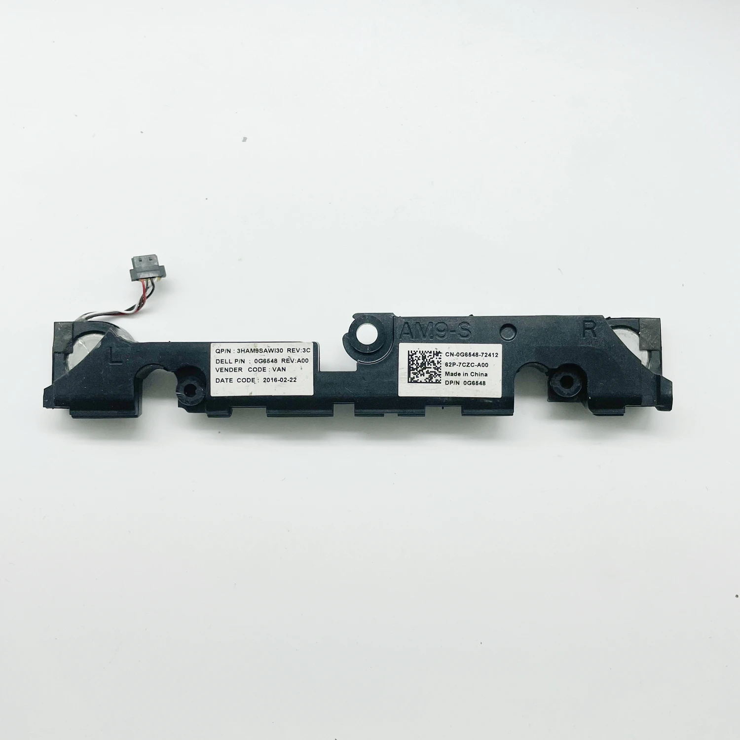 Alto-falante portátil cn-0g6548 0g6548 para dell inspiron
