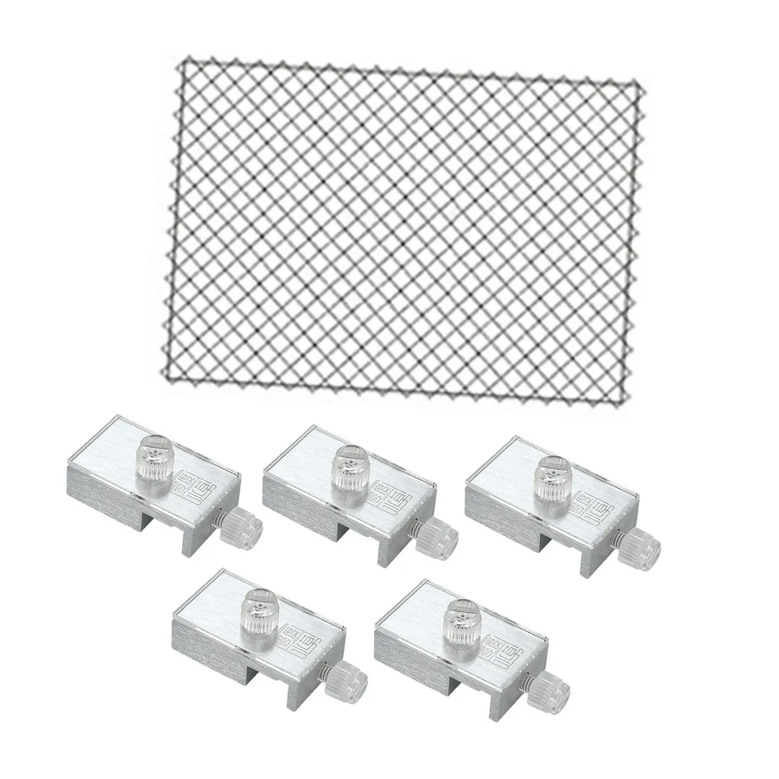 

Aquarium Net Fish Tank Anti Jumping Net for Fish Tank with Bracket Easy to