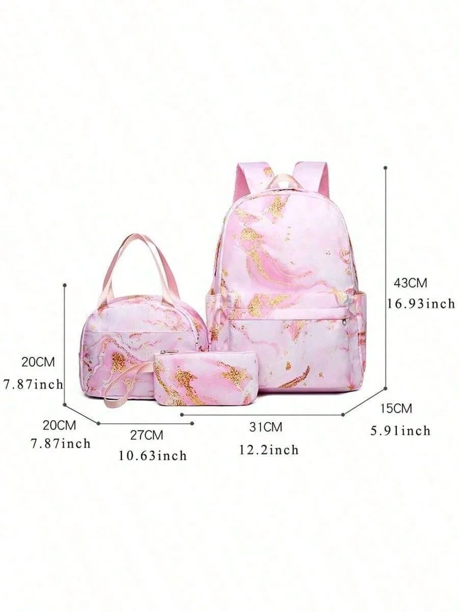 Stitch 3-Piece Backpack Set 4