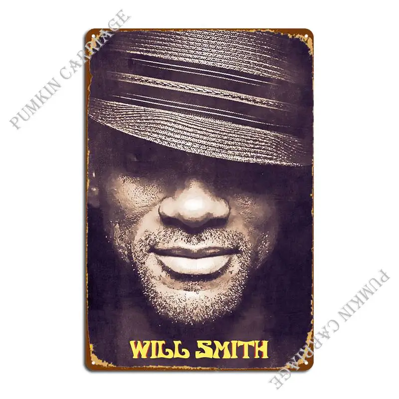Will Smith Metal Sign Funny Garage Wall Custom Garage Tin Sign Poster