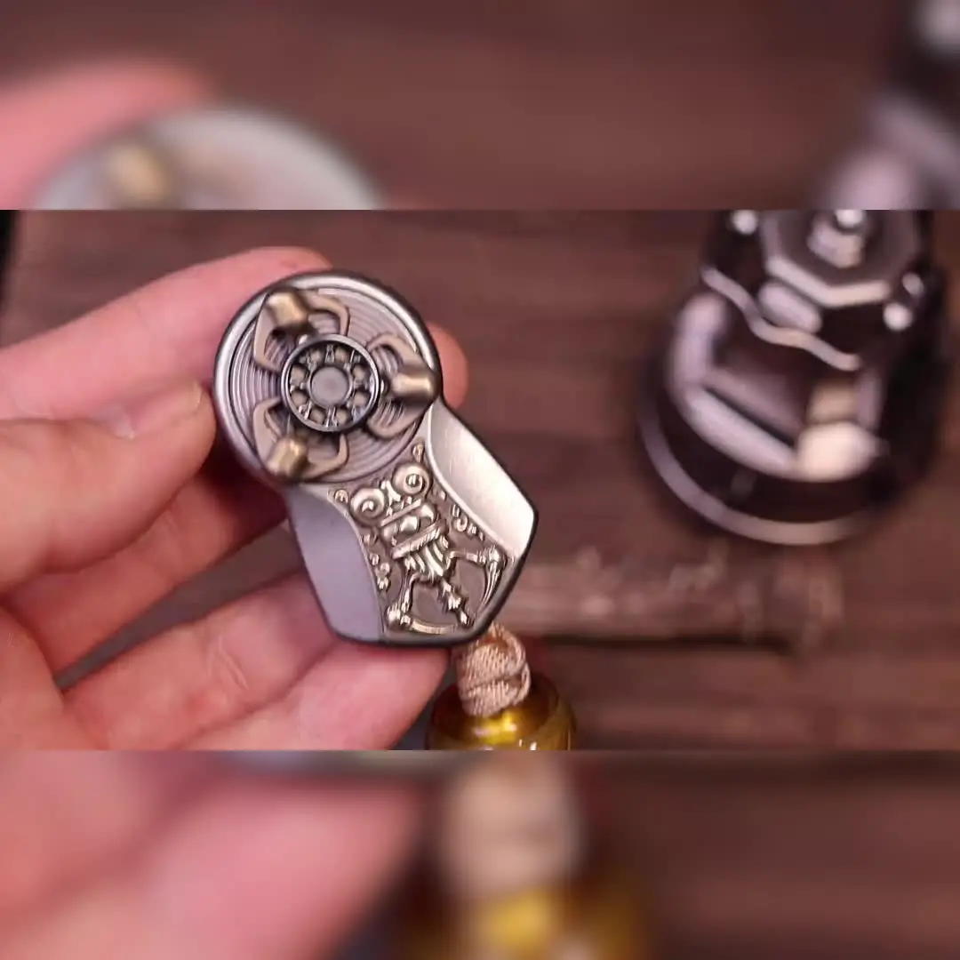 CHIMAGO Garuda EDC Fidget slider Push Slider Metal Toy