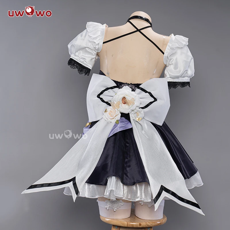 在庫あり UWOWO エリシア コスプレ メイド ドレス ゲーム Honkai