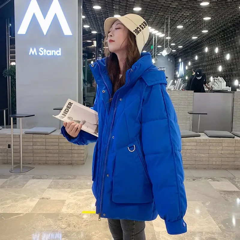 Winter Coat for Women Coats Parkas Jackets Hooded Down Cotton Padded Jacket Korean Fashion Warm Oversize Snow Coat New