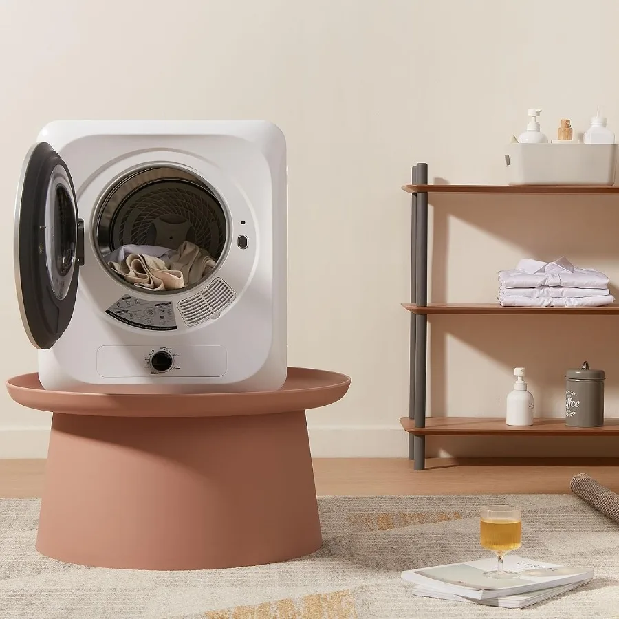 10Lbs Portable Dryer 110V Compact Electric Clothes Dryer for Home Laundry Apartment RV Living with 5 Drying Modes Front Load De