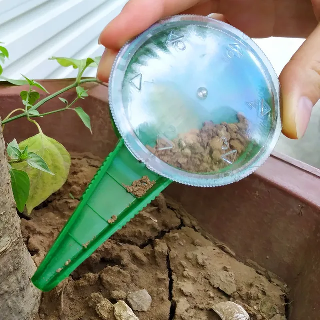 Vetőmag Növényi Állítható Adagoló Szerszámok Ültető Kézi Tartott Virág Fű Kerti Multifunkciós Eszközök - Image 5