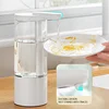 Kitchen 500ml Automatic Liquid Soap Dispenser USB Rechargeable Touchless Hand High Capacity Detergent  Bathroom Dispenser 5