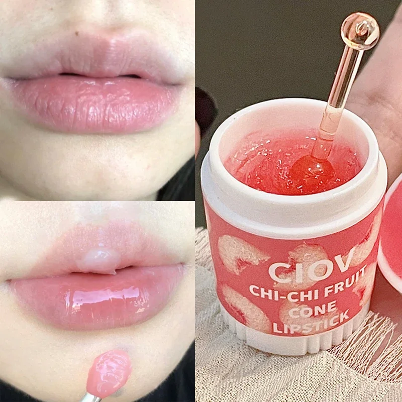 Moisturizing Lips Care Lip Mask Hydrated Maintenance Lip Balm Pink Fade Lip Wrinkles Nourishing Strawberry Ice Cream Lip Masks