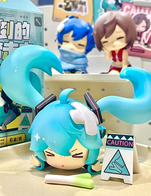 Hatsune Miku Mysterious Box Vocaloid Anime Model Toy Fufu Figure Doll Ornaments Action Figurines Cute Miku Blind Box Xmas Gifts 2