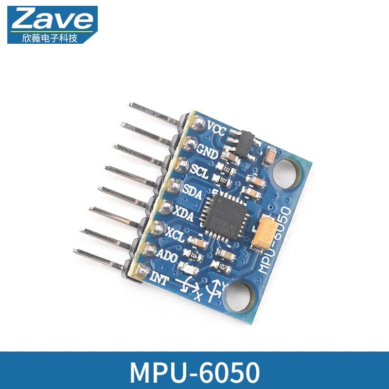 GY-521 MPU-6050 MPU6050 Module 3 Axis gyro sensors+ 3 Axis Accelerometer Module image 7