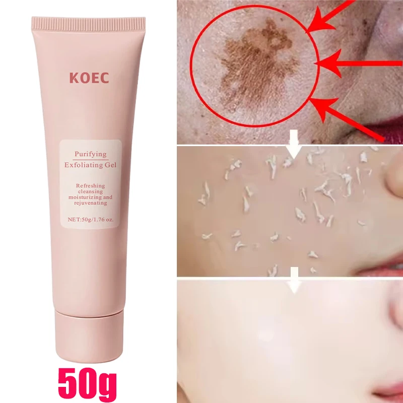 Revitalize Skin Fruit Acid Peeling Gel Facial Cleansing Exfoliating Peeling Scrub Deep Clean Acne Blackhead Remove Face Cleanser facial cleanser