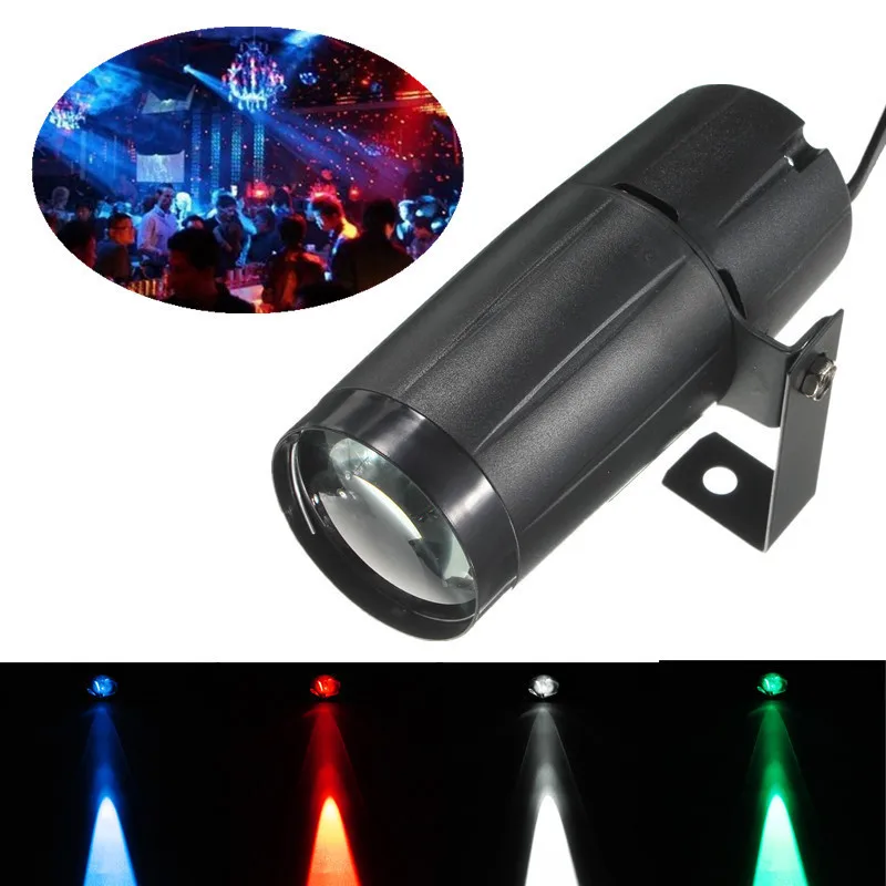 

3W LED Stage Spotlight Disco DJ LED Beam Pinspot Light MiNi Stage Lighting Effect Lamp For KTV Party Club Outdoor Wedding Show