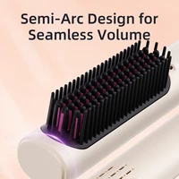 Brosse lissante chauffante électrique multifonction pour cheveux bouclés et raides, fer à lisser et à boucler 3