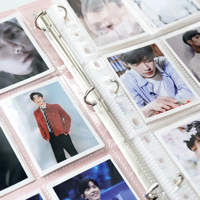 

Clapper Polaroid, карточка для хранения, книга, фотография, сделанная на заказ, Jiugongge, свободная маленькая Обложка со звездами, 3-дюймовый Ins, раскрывающийся альбом