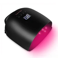 Rechargeable Nail Drying Lamp 86W Wireless Gel Polish Drying Machine Red Light Manicure with Handle Cordless Nail UV LED Lamp 1