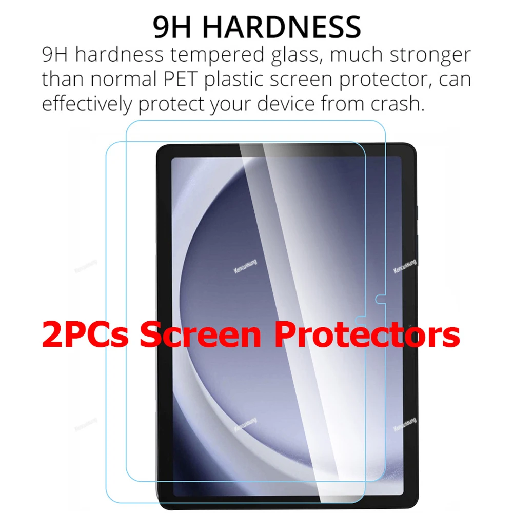 Premium Tempered Glass Screen Protector Duo - Scratch Resistant Film