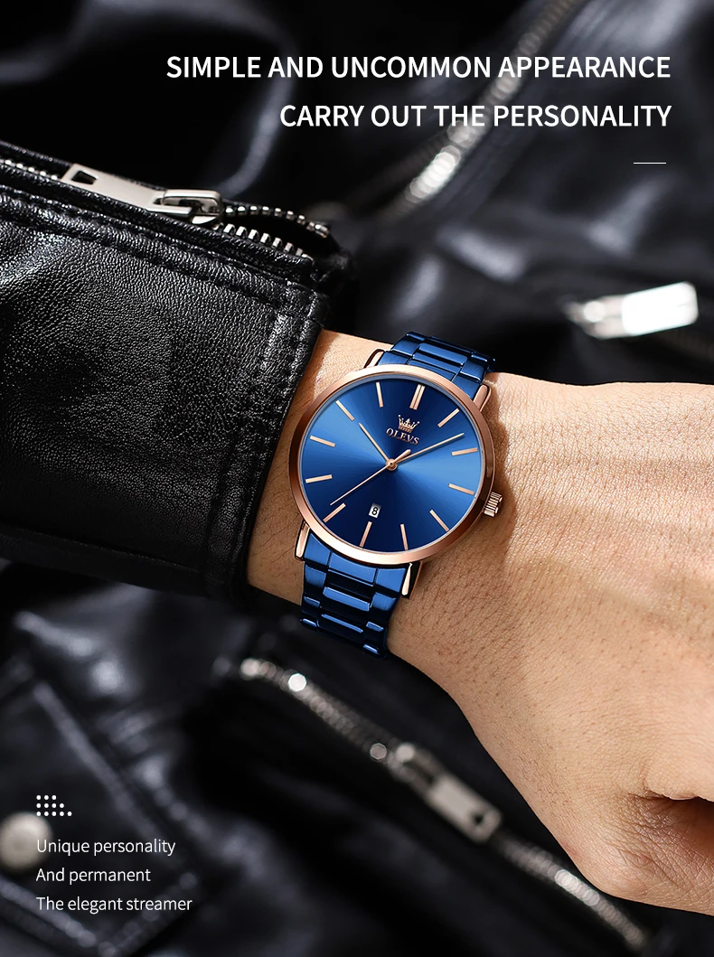OLEVS TY701 Fashion Analog Mens Watch description image 3