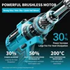 Brushless Electric Rivet Gun 2.4-4.8mm Cordless Rivet Nut Gun with LED Light Automatic Rivet Power Tool For Makita 18V Battery 4