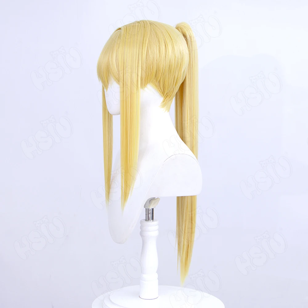 アニメのコスプレウィッグ,ミヤゾノキリ,暖かい黄色の