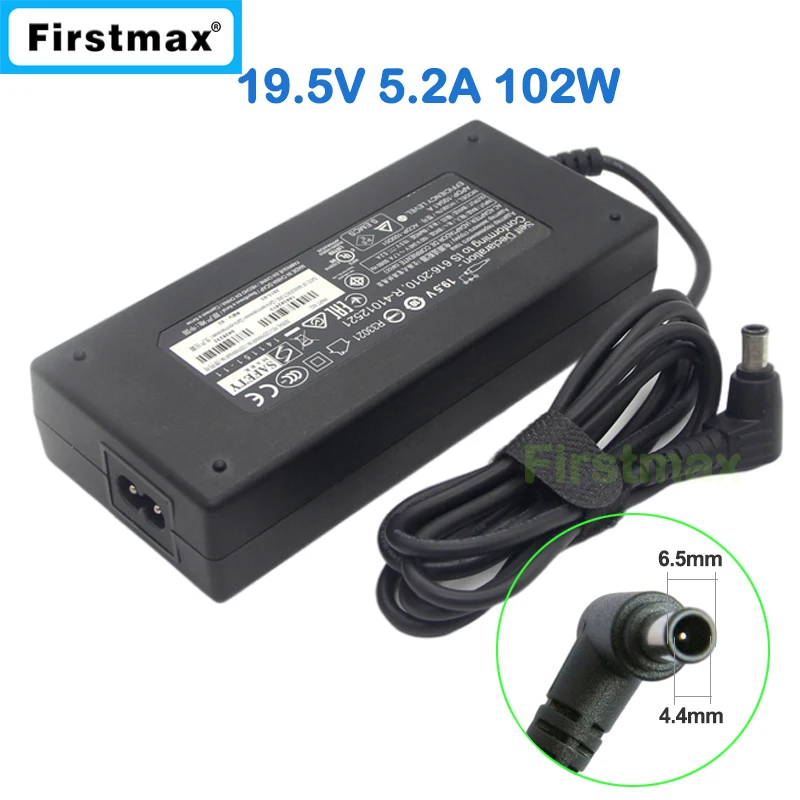 Caricatore 19,5V 5,2A 101W Per Sony APDP-100A1 ACDP-100D01 – Compatibile Con TV KDL49WD755 KDL55W808C KDL50W807C E Molti Altri