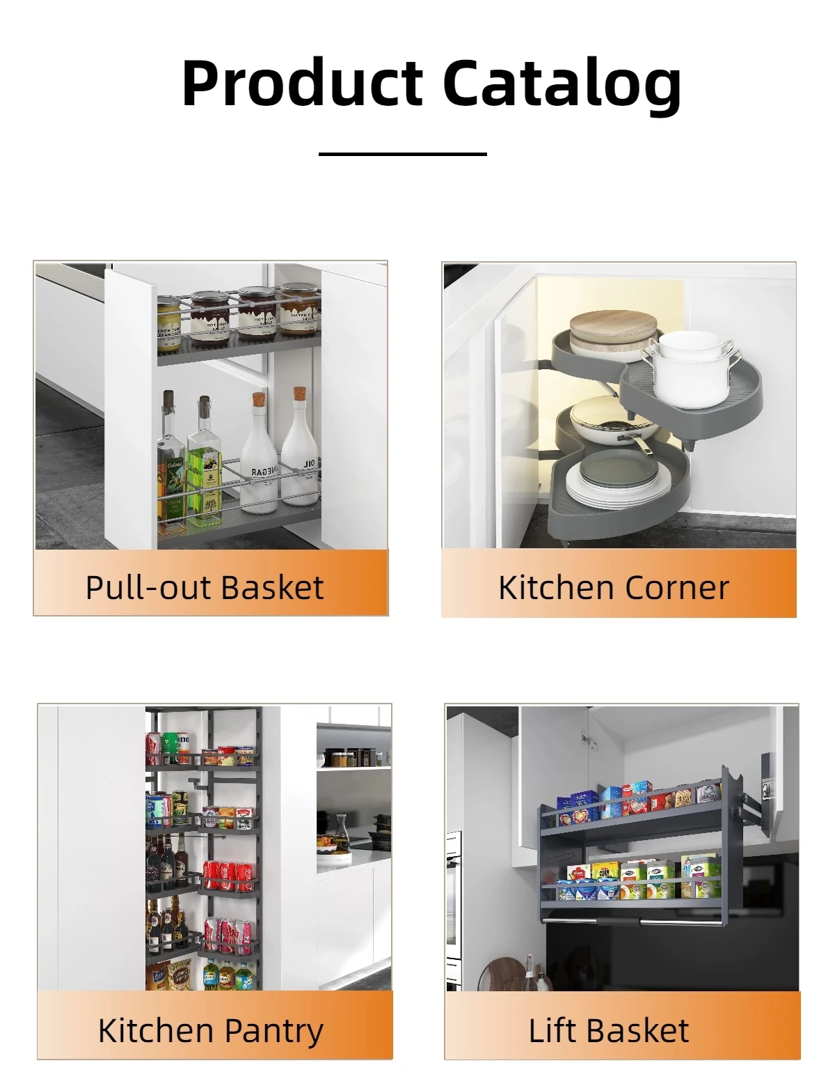 Kitchen Cabinet Lift Basket Kitchen Pull Down Basket Suspender Seasoning Hanging Storage Kitchen Lift Basket