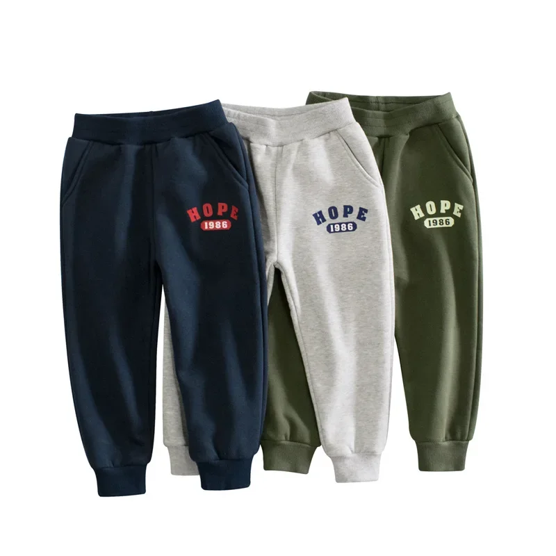 Boys Pants Kids Winter Long Pants