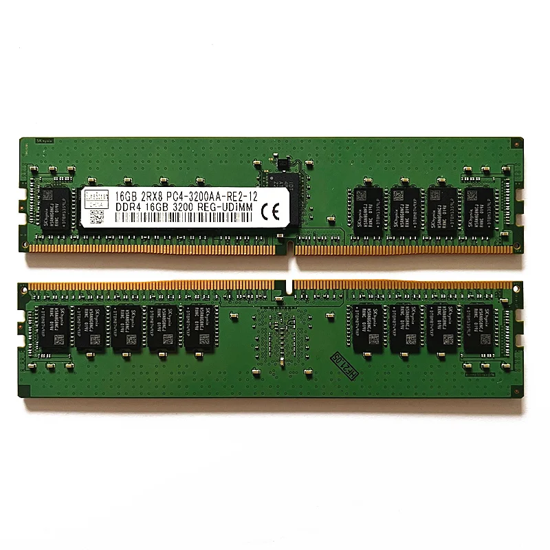 DDR4-16GB-3200MHz-Server-RAM-REG-UDIMM-16GB-2RX8-PC4-3200AA-RE2-12-DDR4 ...
