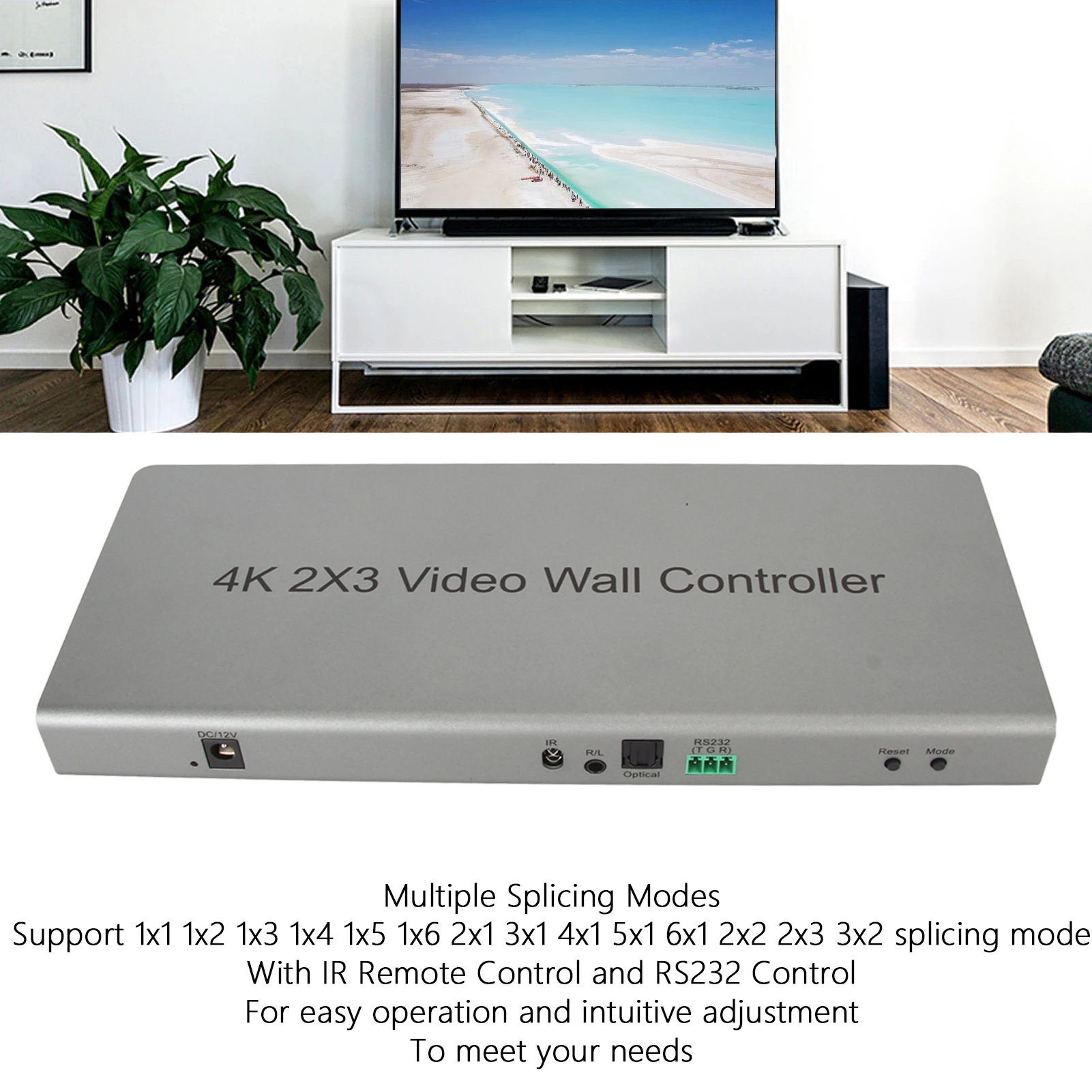   Ʈѷ, 4K Ƽ ÷ , HD Ƽ̵ ̽ ø μ,  100-240V