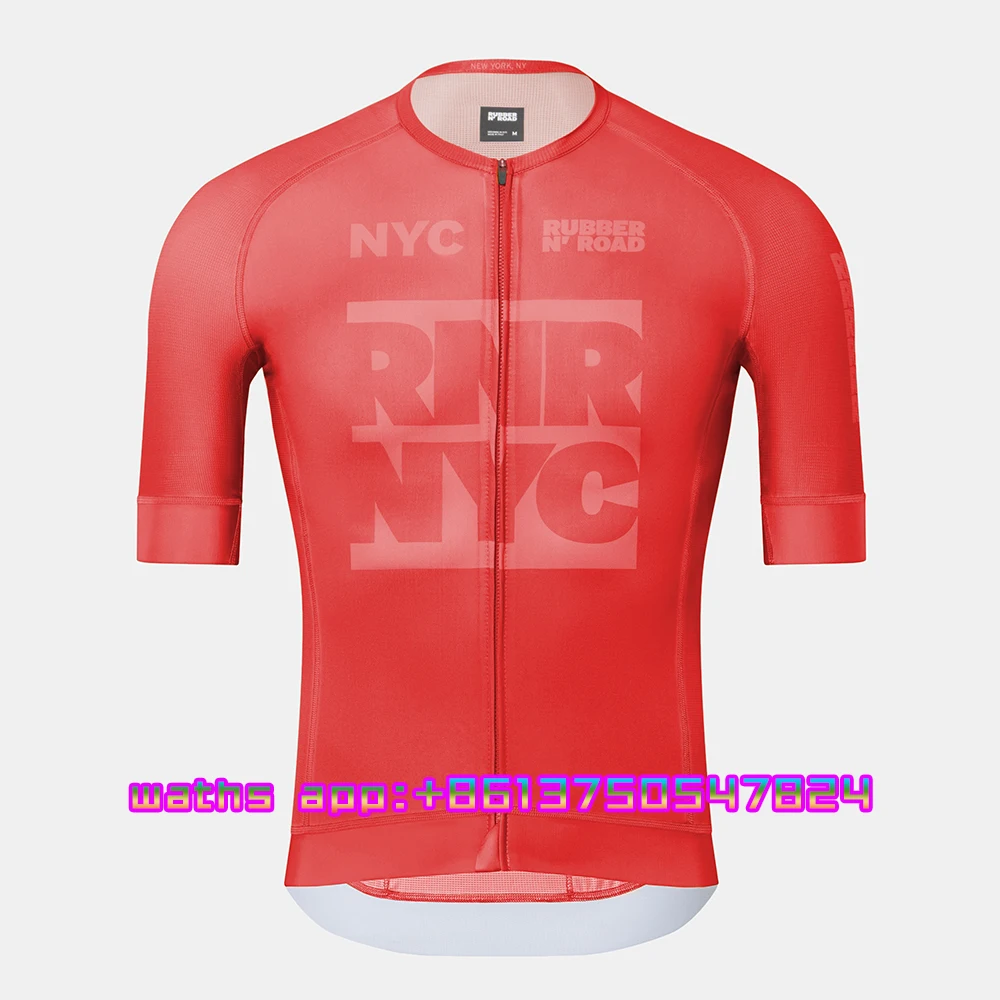 RUBBER N'ROAD Summer Cycling Clothing tops MTB Bike Clothes  Maillot Ropa Ciclismo Man Cycling Bicycle Suit 6