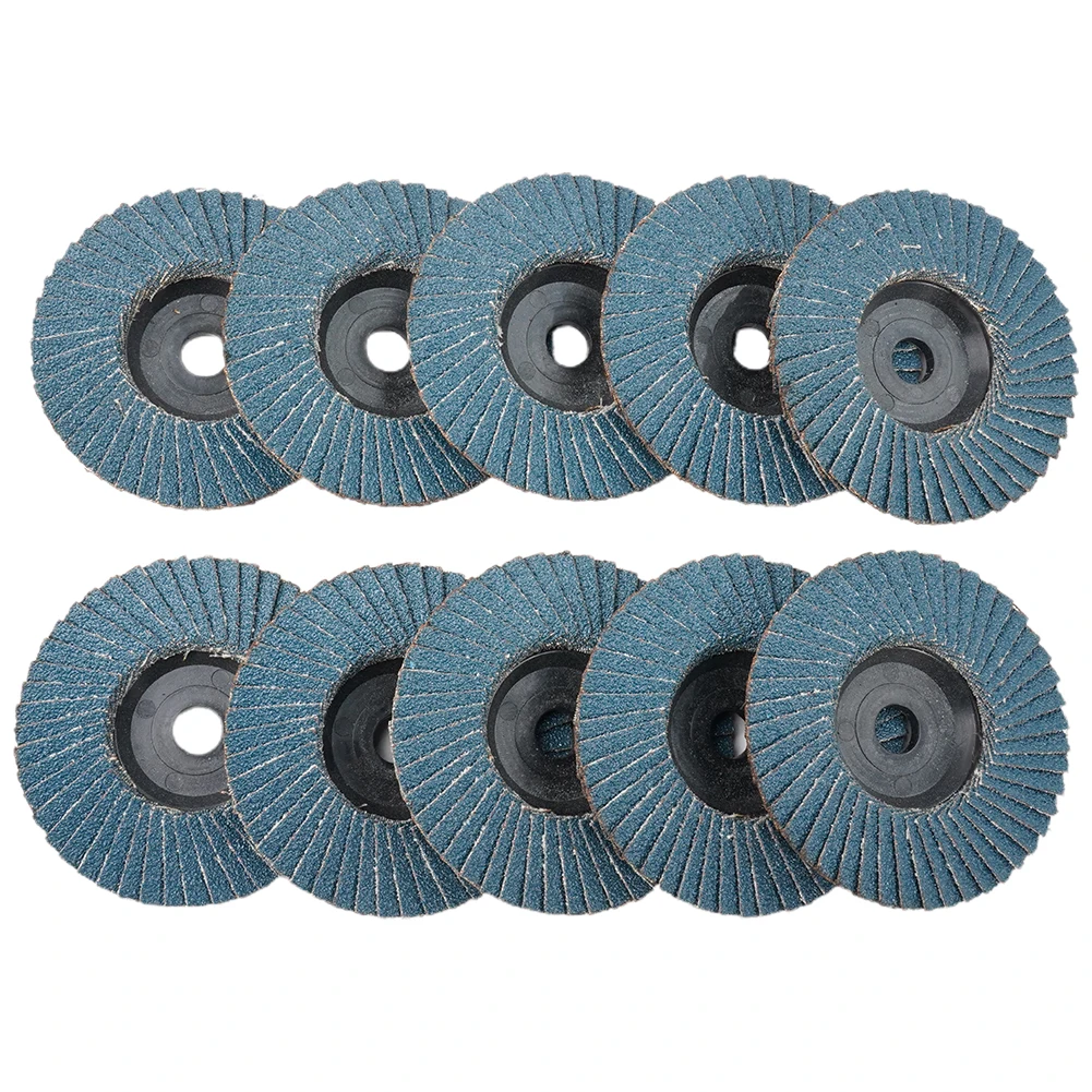 10pc Grindering Discs 75mm 3 Inch Sanding Discs 120 Grit Grinding Wheels Blades Wood Cutting for Angle Grinder Abrasive Tools