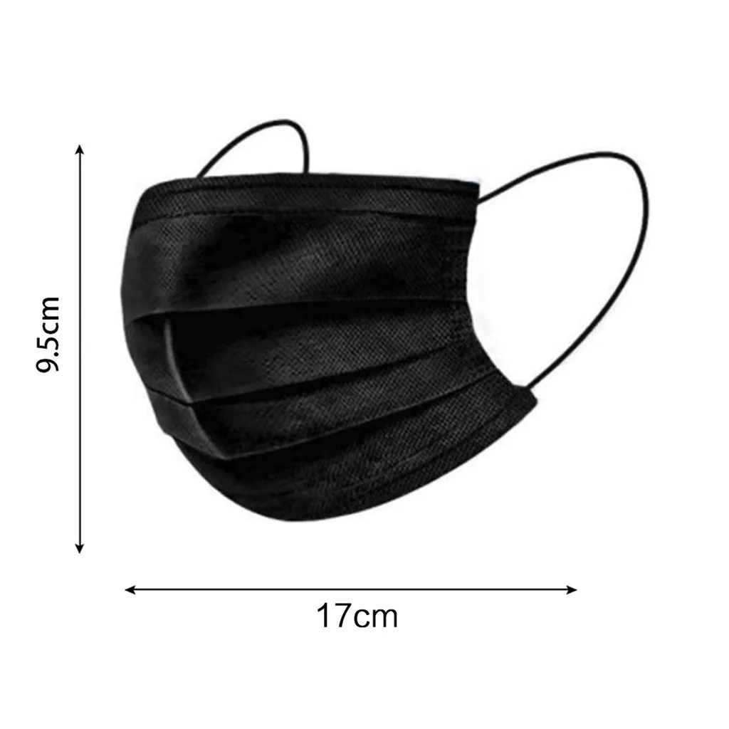 Disposable Mask Activated Carbon Mask 4ply Mouth 50pc Cubre Bocas Desechables Disposable Mouths Covers маски для лица